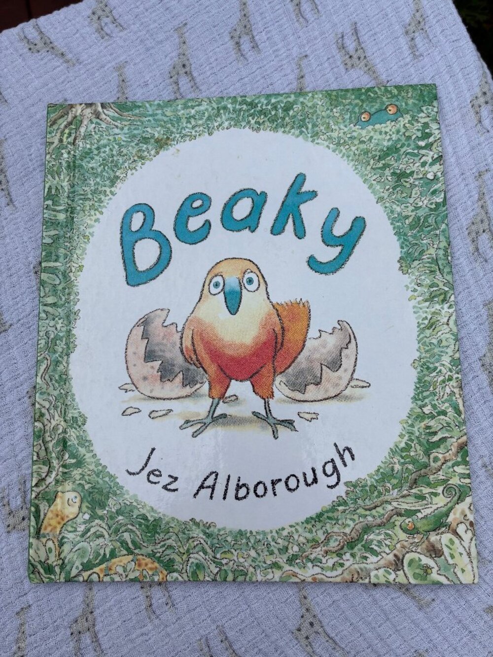First American edition HC book titled Beaky Jez Alborough